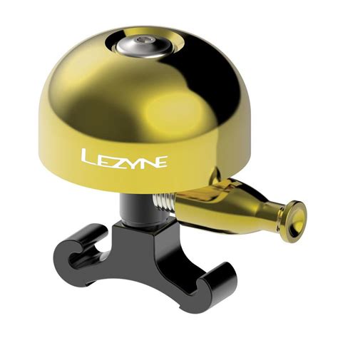 Buy Lezyne Classic Brass Bell - Brass/Black | Cyclop.in