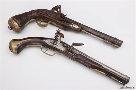 ratisbon's | 2 + early 19th century flintlock pistols | DISCOVER ...