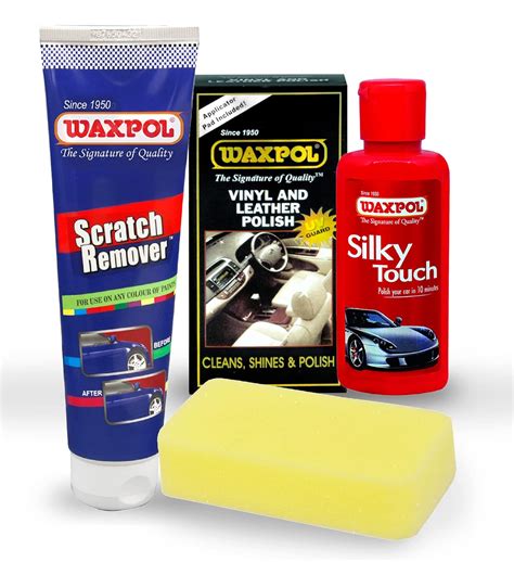 Waxpol Bike Polish & Scratch Remover Combo | Silky Touch Spray Polish ...