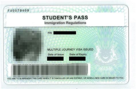 谁需要申请新加坡学生准证Student’s Pass？ - Singapore Gateway 新加坡门户网