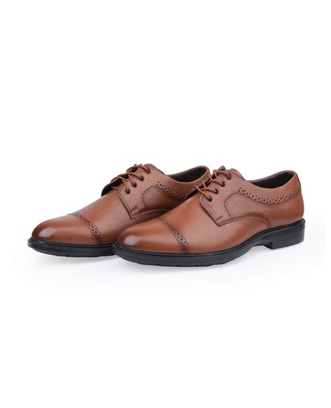 Men's leather formal brown shoes 24861 – Sreeleathers Online Kolkata