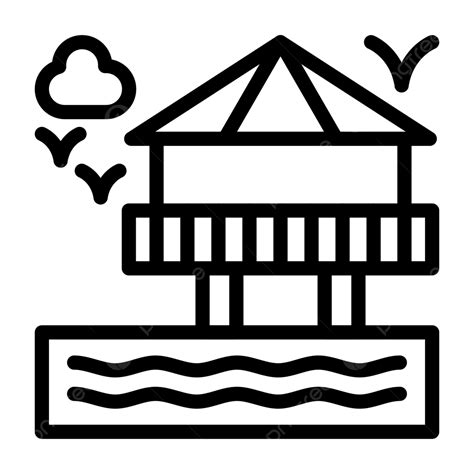 Icono De Línea De Recurso Vector PNG , Icono De Recurso, Hotel ...