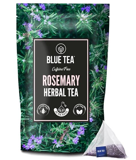 BLUE TEA - Rosemary Herbal Tea || 30 Premium Tea Bags || WEIGHT ...