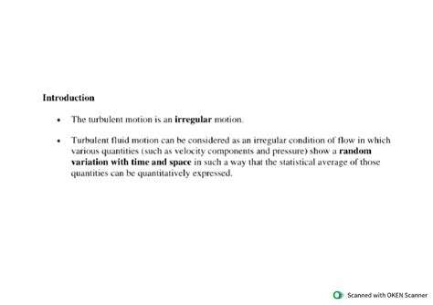 Fluid Mechanics 27 - Irrotational Flow, Turbulent Flow, Laminar ...