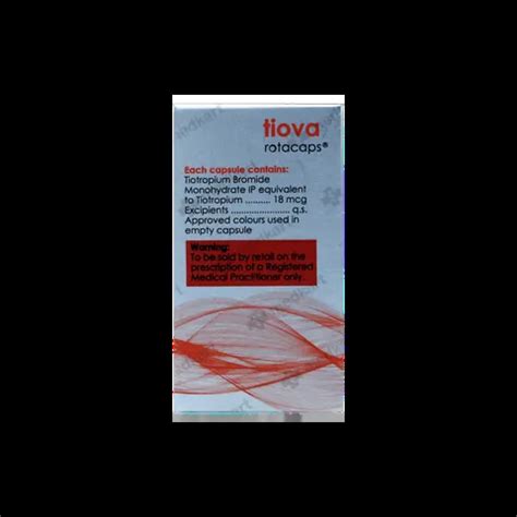 TIOVA ROTACAP 30'S Price, Uses, Side Effects & Substitutes | Medkart