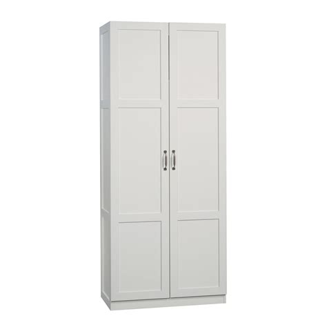 Sauder Select Storage Cabinet Pantry Cabinets White Finish | Desertcart ...