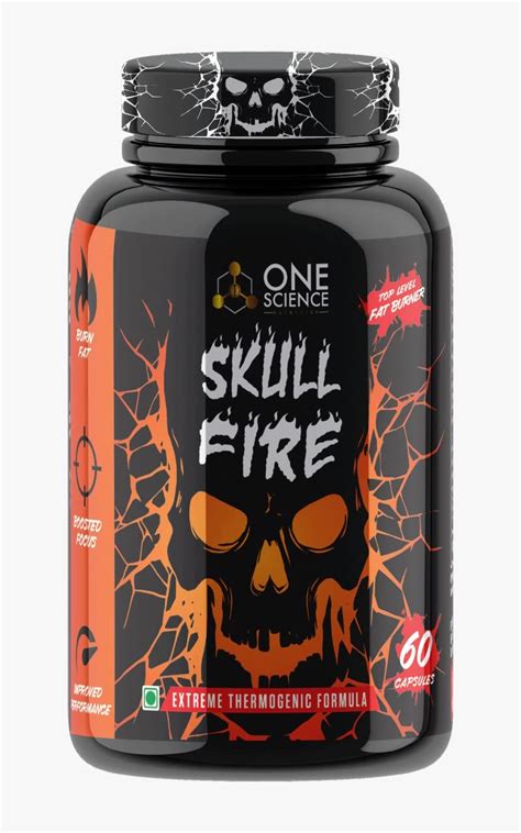 ONE SCIENCE NUTRITION (Osn) Skull Fire Top Level Fat Burner 60Cap (94Gm ...
