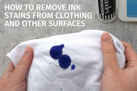 Ink Stain On Clothes