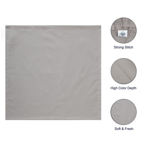 Encasa Homes Dining Table Napkins 6 pcs Set of Large 43x43 cm ...