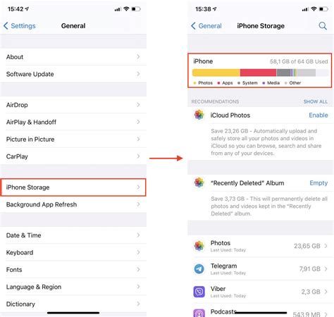 Image result for iPhone Storage Check If Full