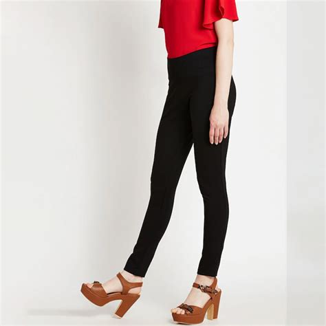 Seasonalstyle | Black knitted ankle-length leggings