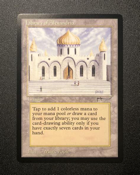 Library of Alexandria - MTG Proxy Arabian Nights - Proxy King