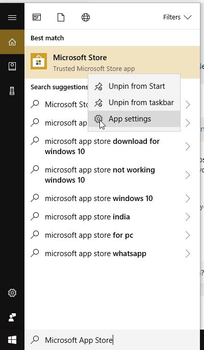 Image result for Microsoft Tool App Store Setting