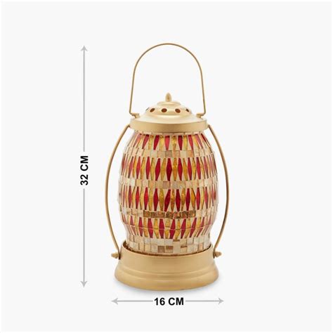 Buy Maira Mosaic Geometric Lantern from Home Centre at just INR 799.0