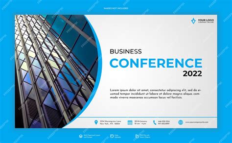 Premium PSD | Business conference banner template