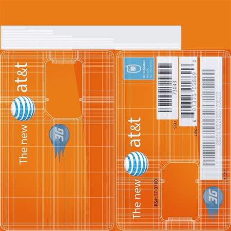 3D Att Sim Card Different Model - TurboSquid 1329065