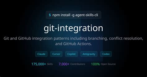 git-integration — AI Agent Skill for Cursor, Claude & Copilot ...
