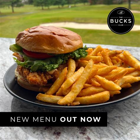 Exciting news at The Bucks Club! 🍽️ Introducing our new menu, featuring ...