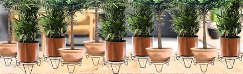 Leafy Tales Iron Indoor/Outdoor Metal Plant Stand, Flower Pot Stand ...