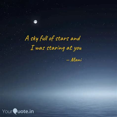 A sky full of stars and ... | Quotes & Writings by Dr Mani Shankar ...