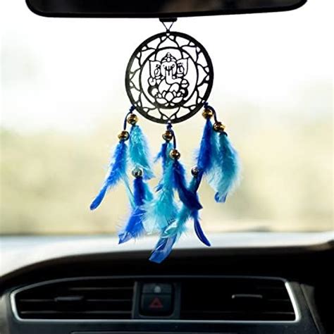 ILU® Car Hanging Dream Catcher Fancy Lord Ganesha Car Hanging Car Rear ...