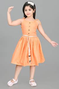 BARKAT DESIGNING PLANET Girls Below Knee Casual Dress Price in India ...