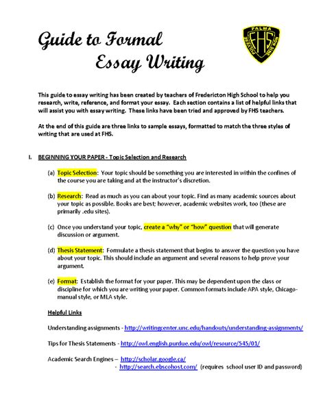 Writing A Writing Sample