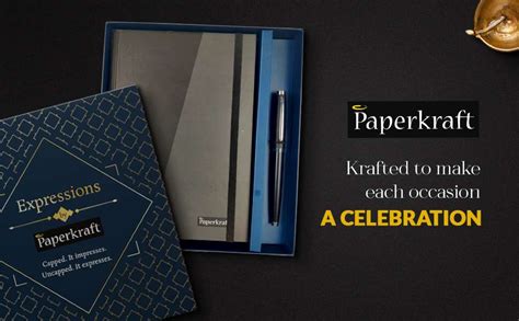 Paperkraft Expressions Gift Pack (Roller Ball Pen + A5 Hardbound ...