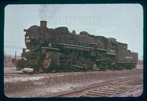 2-8-2 Mikado #954 in Bellevue OH in April 1958 | The Nickel Plate Archive