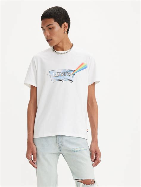 Men's Brand Logo Crew Neck T-shirt – Levis India Store