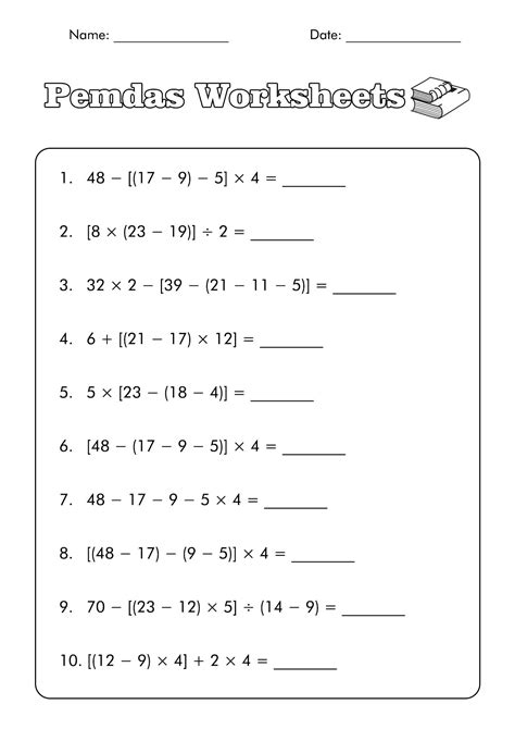 Rezultat imagine pentru Math Equations Worksheet