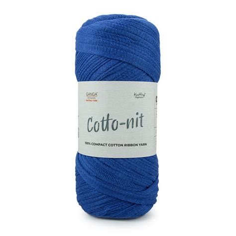 Cotto-nit Compact Cotton Ribbon Yarn - Knitting Happiness