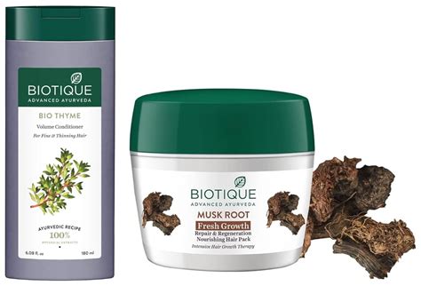 Biotique Bio Musk Root Fresh Growth Nourishing Treatment, 230g ...