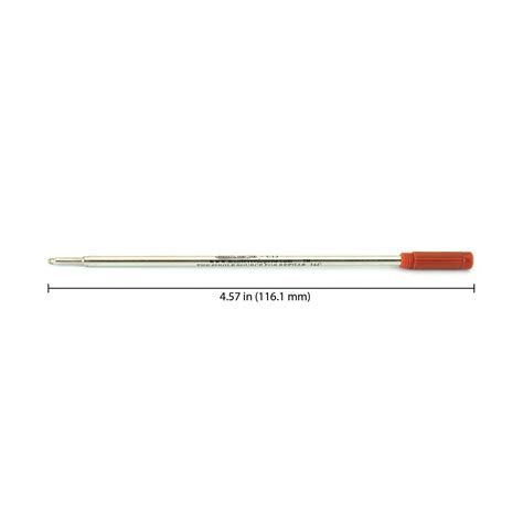 Monteverde Ball Pen Refill for Cross - Medium - Brown - Pack of 2 – Makoba