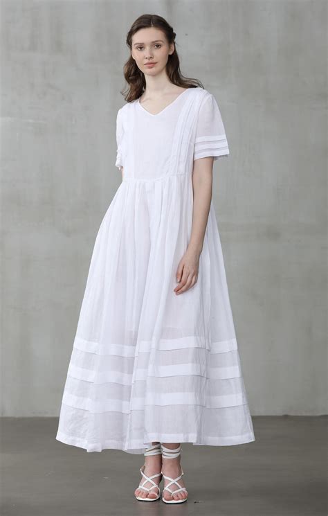 White linen dresses – Artofit