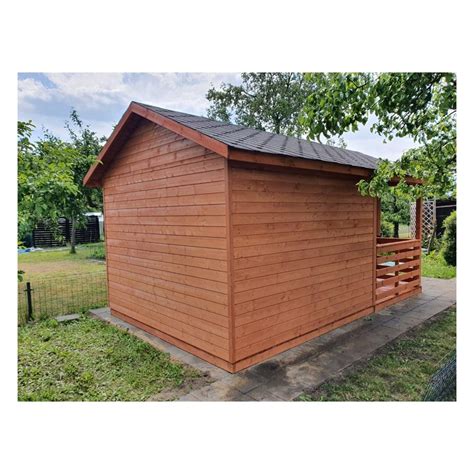 Dom drewniany Jodła 2 3 x 3m + 1m taras | Dobra Cena | Sklep Online ...