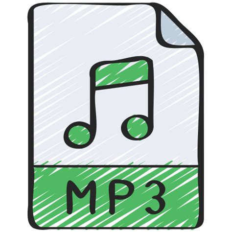 Mp3 - Free music icons
