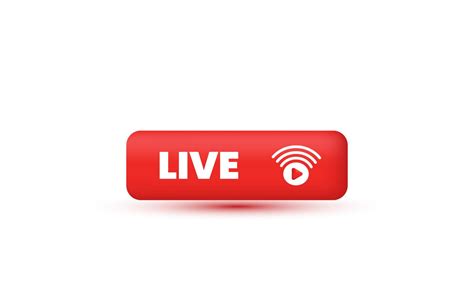 Image result for Live Streaming Button Collection