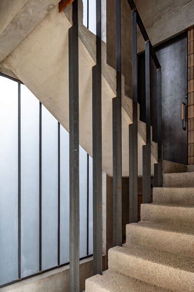 Staircase Concrete Tread Design Photos and Ideas - Dwell