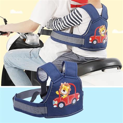Infantso Safety Belts For Kids For Bike & Scooty (Blue), 2 Wheeler ...