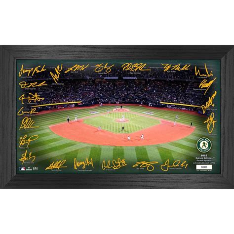 Oakland Athletics 2023 Signature Field Photo Frame | Shop the Mercury ...
