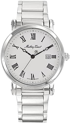 Mathey-Tissot Analog White Dial Men's Watch-HB611251MABR : Amazon.in ...