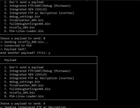 PS4 9.04 Exploit 的图像结果