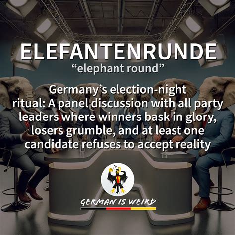 Elefantenrunde - German is Weird - Funny German words