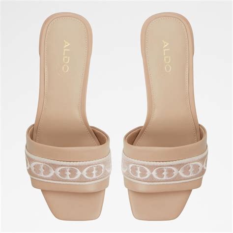 Elbenaldar-In Women's Brown Block Heel Sandals | Aldo Shoes