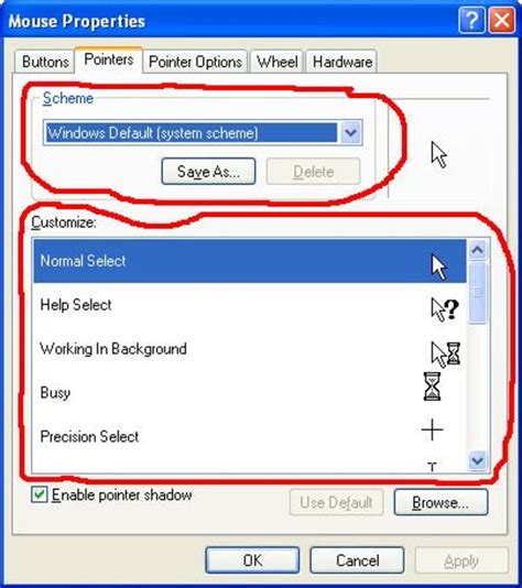 Image result for Mouse Control Panel Settings