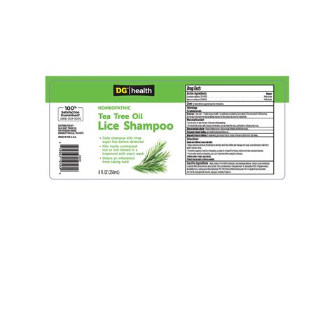 Lice Tea Tree Shampoo at Randee Andes blog