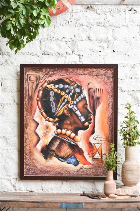 Tribal Crown Painting | Ekaurr Home Decor