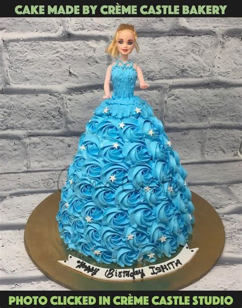 Order Latest Barbie Doll Cake Online | Creme Castle